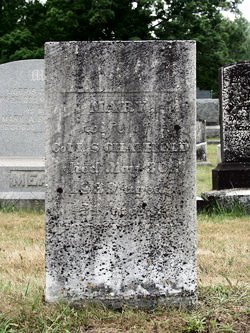 Mary Jane WILSON 1815-1839 grave