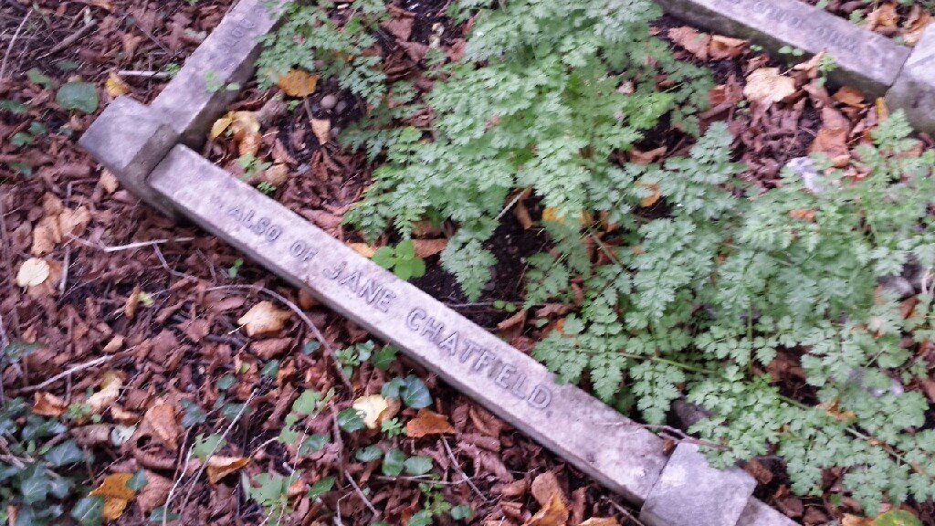 Jane HAZLEDEN 1858-1935 grave a