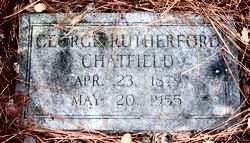 George Rutherford CHATFIELD 1879-1955 grave