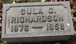 Sula G CHATFIELD 1876-1958 grave