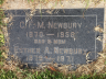 NEWBURY Charles Francis Moore 1870-1958 grave