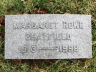 Margaret Ann ROWE 1913-1998 grave