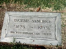 Eugene L SANDERS 1876-1063 grave