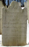 Mary HUBBELL 1766-1812 grave