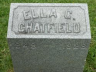 Ella Gertrude FRITTCHER 1848-1928 grave