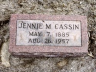 Jennie Mary CHATFIELD 1885-1957 grave