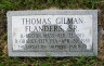 Thomas Gilman FLANDERS 1919-1988 grave
