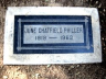 June A CHATFIELD 1919-1963 grave