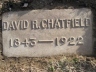 David Reed CHATFIELD 1843-1922 grave
