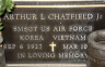 Arthur Leslie CHATFIELD Jr. 1927-2001 grave
