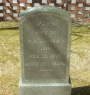 Mary E CANAN 1852-1875 grave