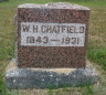 William Henry CHATFIELD 1843-1931 grave