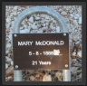 Mary McDONALD 1867-1888 grave