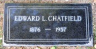 Edward Livingston CHATFIELD 1876-1957 grave