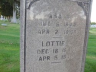 Charlotte L CHATFIELD 1844-1848 grave