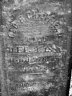 George B CHATFIELD c1853-1844 grave