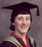 Miriam Bird 1964-. Graduation 1986.