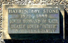 Hayden ‘Roy’ STONE 1922-1999