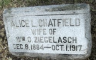 Alice Louisa CHATFIELD 1884-1917 grave