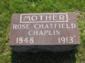 Rosilla Lillian CHATFIELD 1848-1913 grave