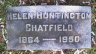Helen Fletcher HUNTINGTON 1864-1950 grave