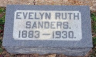 Evelyn Ruth CHATFIELD 1884-1930 grave