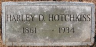 Harley D HOTCHKISS 1861-1934 grave