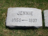 Jennie M NELSON 1859-1937 grave