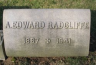 Albert Edward Radcliffe1867-1941 Grave