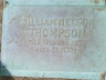 William Nelson THOMPSON 1908-1959 grave