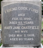 Friend Cook FORD 1827-1890 grave
