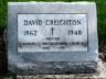 David CREIGHTON 1862-1948 grave