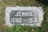 Jane STRAIN 1862-1915 grave
