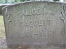 Mary Alice CHATFIELD 1861-1951 grave