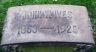 John W IVES 1853-1925 grave