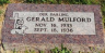 Gerald MULFORD 1933-1936 grave