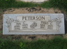 Theodore Carl Frederick PETERSON 1872-1953 grave