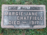 Margaret Jane CHATFIELD 1917-1917 grave