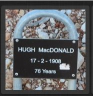 Hugh McDONALD 1832-1908 grave
