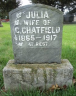 Ellen \ Julia PARKER 1865-1917 grave
