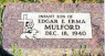 Infant MULFORD -1940 grave