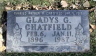 Gladys Goldie COX 1896-1987 grave