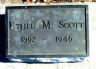 Ethel May CHATFIELD 1892-1946 grave