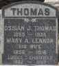 Lucile THOMAS 1882-1983 grave